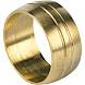 Fit. bico messing knelring enkel 22mm