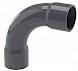 Druk pvc bocht 90° 63 lang