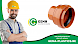 Riool overgangsstuk gres/pvc 242x200