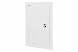 Inspectieluik 150x150mm wit staal met slot