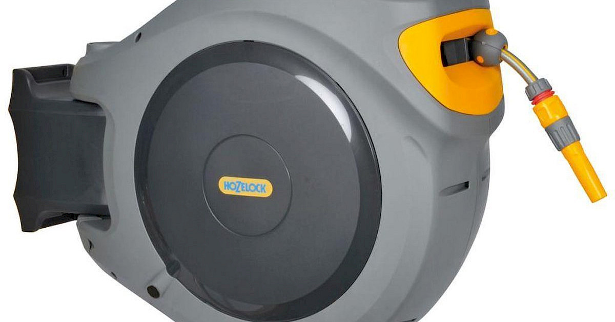 Hozelock Auto Reel Automatische Slanghaspel 40 Meter Inclusief hozelock-auto-reel-automatische-slanghaspel-40-meter-inclusief