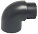 Polypropyleen fitting bocht 90° 3/4'' m/f