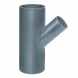 Pe afvoer t-stuk 45° diam. 63x50