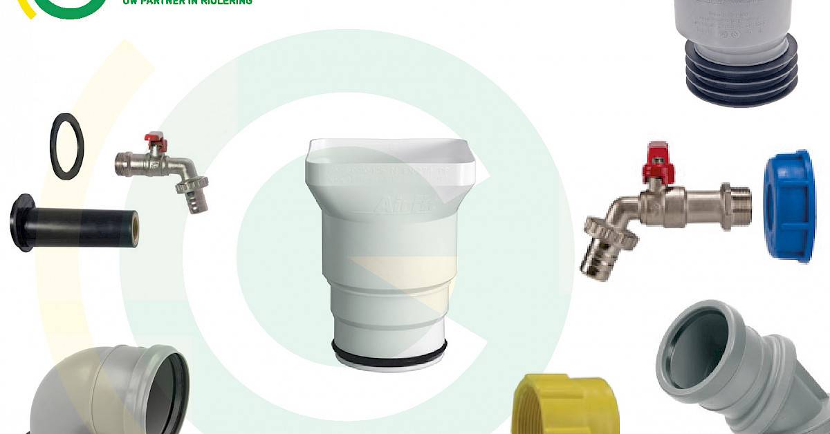 Funnel siphon Airfit Plus DN 50/110/125 - KS-white