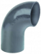 Pe afvoer bocht 90° - lang been - ø32