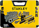 Stanley dopsleutelset 1/4" & 1/2" 50-delig (chroom satijn) (l)