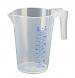 Maatbeker transparant 0,5l schaal ml