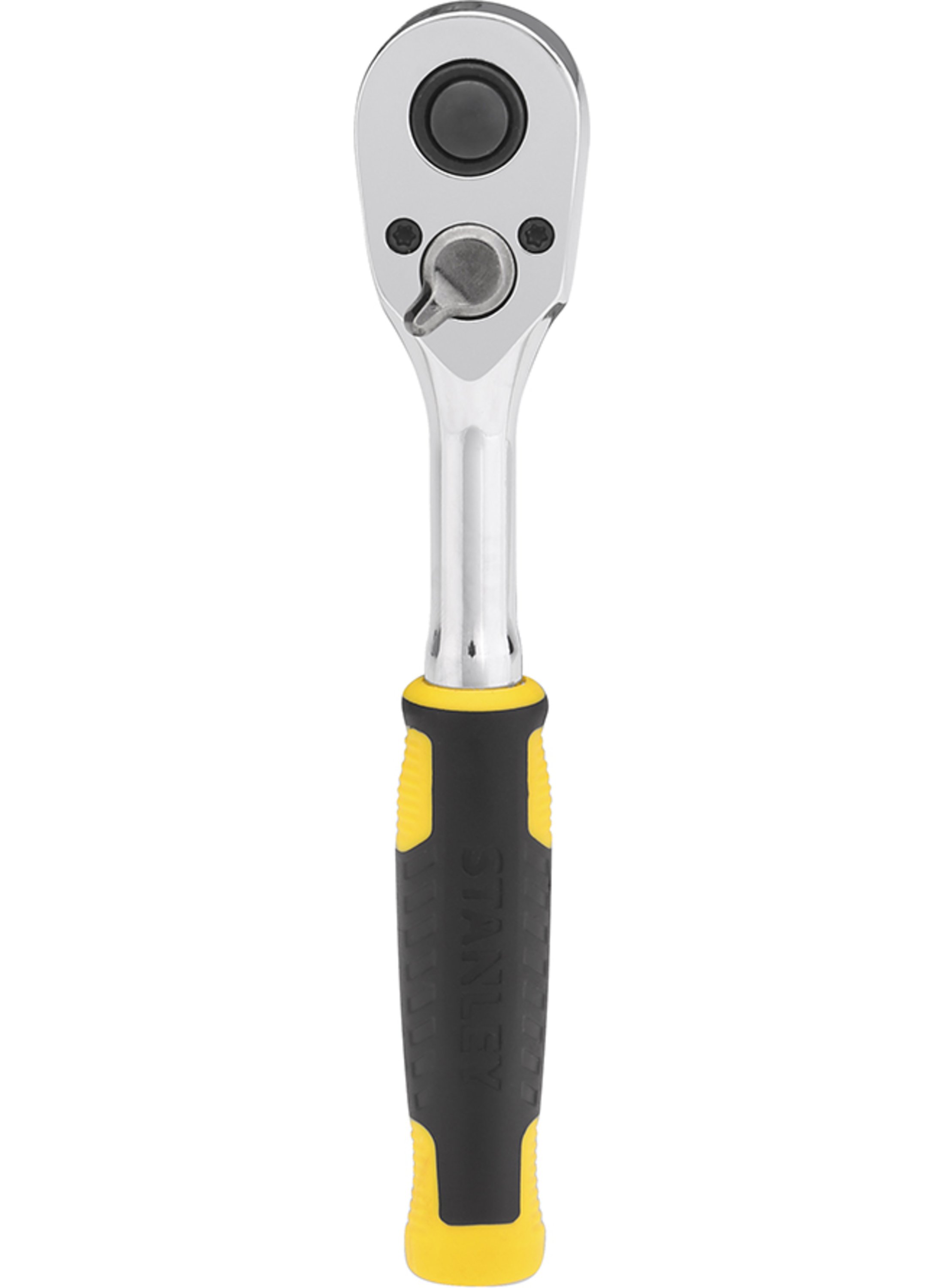 Cliquet 72 dents 1/2 STANLEY - STMT82665-1 - Gris - Finition satinée brillante - Levier d'inversion en métal - Bricolage