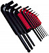 Bolzeskantsleutelset 9 dlg 1,5-10mm [4]
