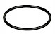 O-ring dichting oventrop voor filtertas