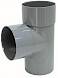 Rwa t-stuk 90° 80 grijs