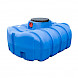 Platte rwa tank pe 1500 liter easy rain  187x150x99 70kg aansl.110
