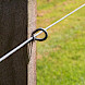 Bevestigingsdraadje lang voor insultimber/eco paal