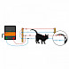 Schutting set voor katten s6 solar